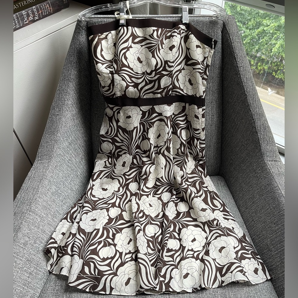 Strapless Flower Dress - Gently Worn Twice